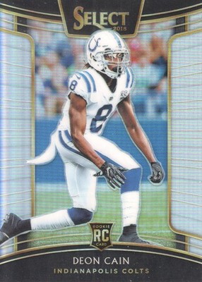 2018 Select Football Trading Cards Prizm Silver Parallel: Pick From List
