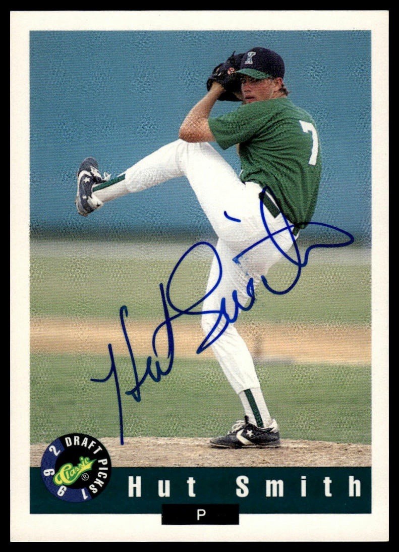 Hut Smith 1992 Classic Draft Picks #75 Auto Autographed Signed Card