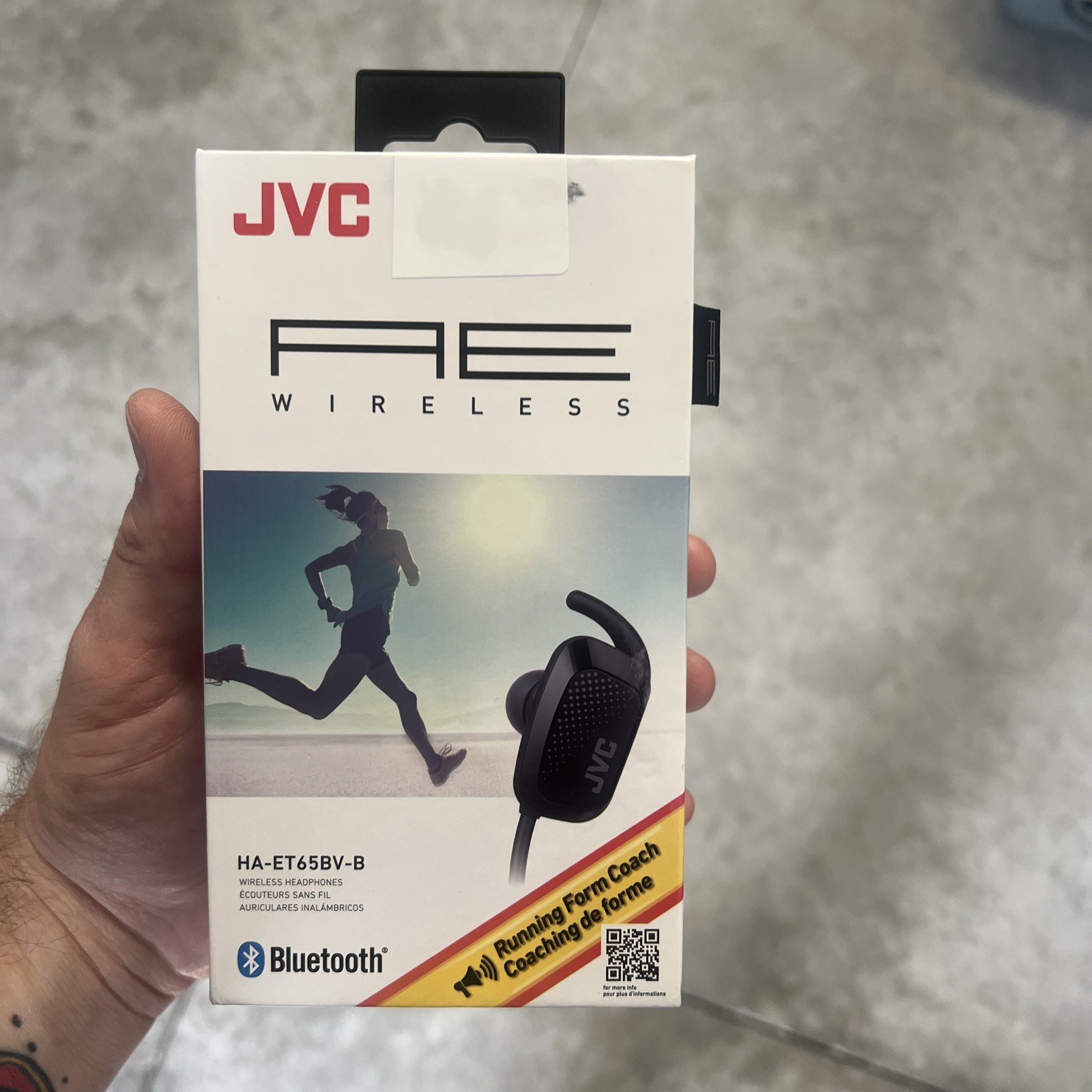 JVC AE Wireless Truly Wireless Bluetooth Earbuds (HA-AE5T)