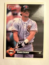 1993 Donruss #604 Chris James San Francisco Giants Baseball Card NM