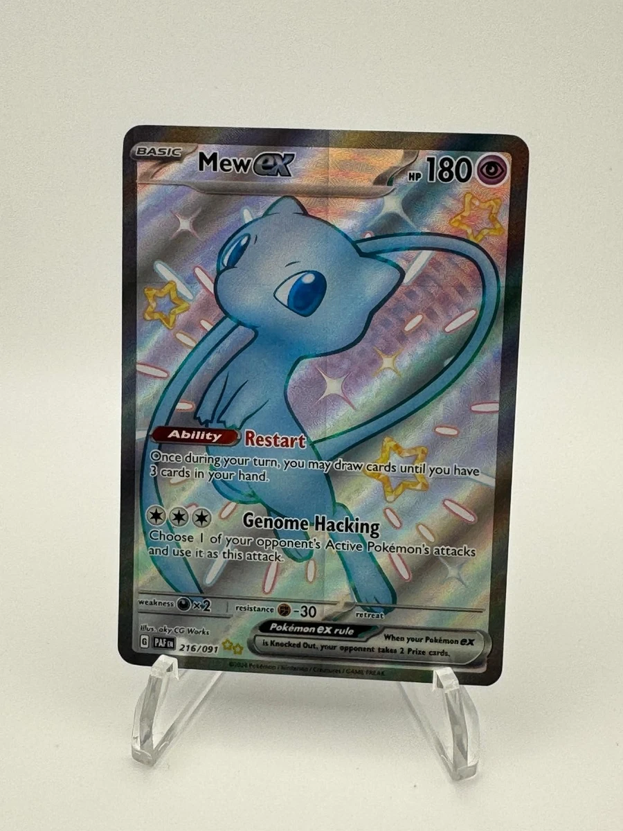 Mew Pokémon TCG Psychic Ultra Rare Individual Collectible Card