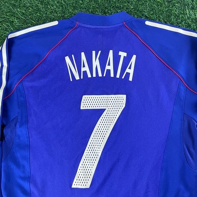 Hidetoshi Nakata 2002 Japan Long Sleeve Jersey Shirt Kit – Size