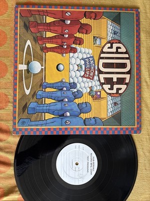 Anthony Phillips Sides  Original US LP Vinyl Test Pressing Prog Rock