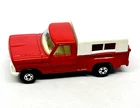 Matchbox Lesney Supefast 6 Ford Pick Up, red, charcoal base, white canopy, mint!