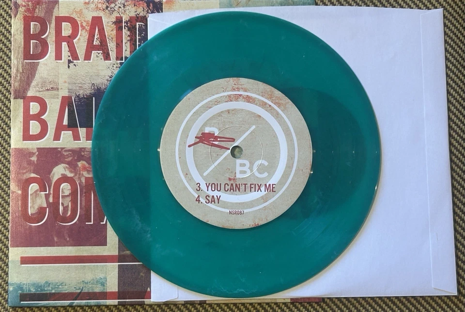 Braid + Balance + Composure S/T Teal Vinyl 7" EP Rare Unplayed See Photos! NSR!! - Image 3 of 4