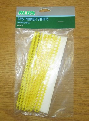 RCBS  APC Primer Strips Yellow 8 pack Large Rifle