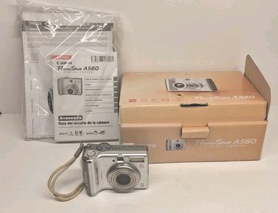 Canon PowerShot A560 Silver 4x Optical, 7.1MP