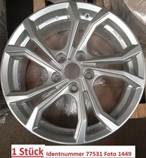 Brock RE2 7,0x17"Zoll ET44 Alufelge für Renault 1 Stück ohne NK(1449)