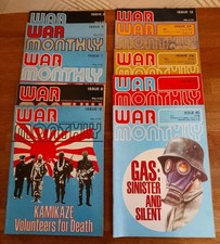 MAGAZINES - Bundle Of X10 War Monthly Military History Magazines Lot 