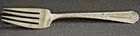 VINTAGE TOWLE STERLING SILVER DESSERT SIZE FORK IN LOUIS XIV (1924) PATTERN