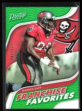 Warren Sapp 2023 Panini Prestige Franchise Favorites Xtra Points Green /149