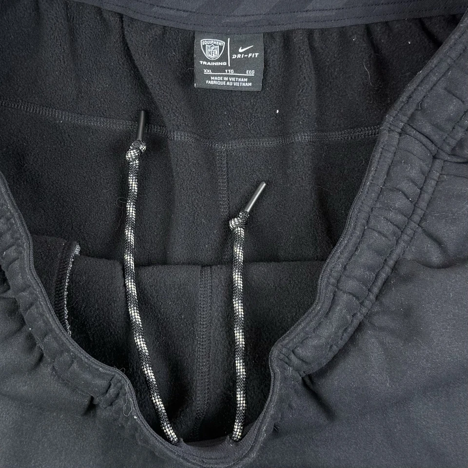 Nike New Orleans Saints Dri-Fit Training Fleece Shorts Men’s XXL (Tall) NFL - Image 4 of 4