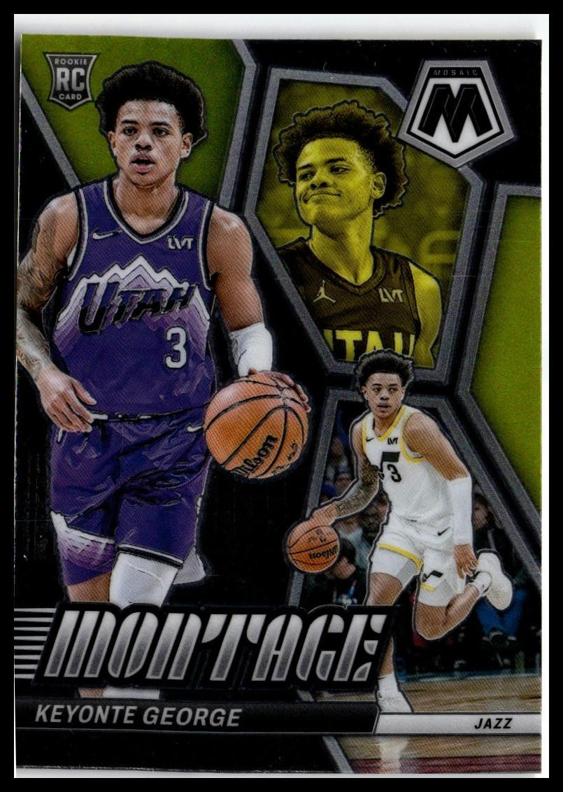 2023-24 Panini Mosaic #3 Keyonte George Montage