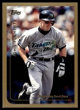 John Flaherty 1999 Topps #4 Devil Rays MLB READ FREE SHIPPING AutographDen