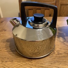 Vintage Aga Stainless Steel stove kettle 