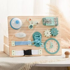 Montessori Wooden Busy board for baby