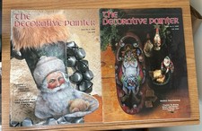 The Decorative Painter Lot of 2 Tole Painting Magazines 1990