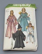 Vintage 1970 Simplicity Sewing Pattern Medium Girl Witch Angel Princess Costume