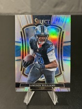 2025 Panini Select - Jameson Williams #171 Premier Silver Prizm