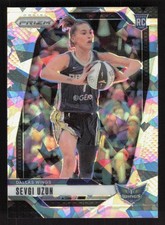 2024 Panini Prizm WNBA #92 Sevgi Uzun Ice Prizms