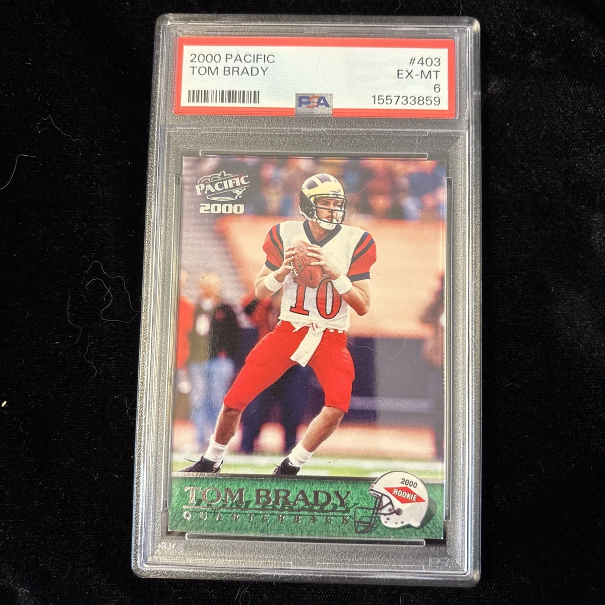 Tom Brady Football Pacific Rookie Sports Trading Cards