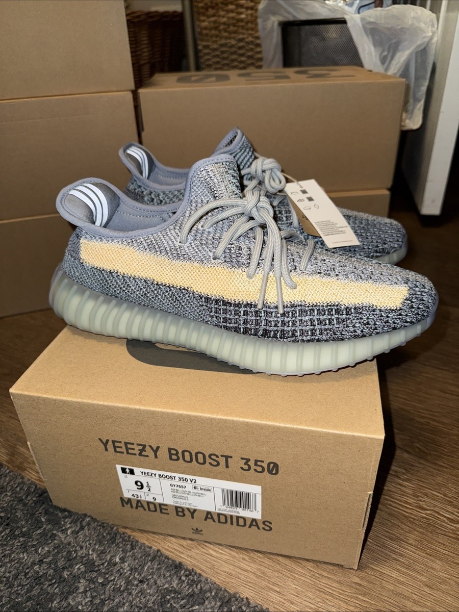 Brand New Yeezy Boost 350 V2 Ashblu GY7657 Adidas Yeezy Boost 350 V2 Ash Blue (GY7657) | eBay main image 4