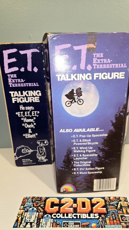 E.T. The Extra Terrestrial Talking 娃娃 7 英寸雕像亨利·托马斯签名 — 第 3/4 张图片