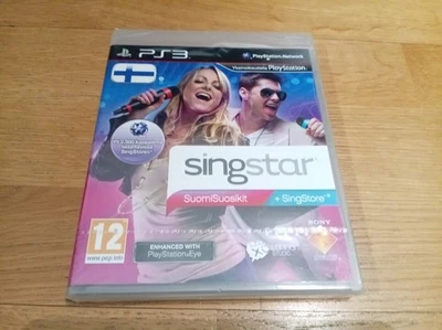 SingStar SuomiSuosikit - NEW - PlayStation 3 PS3 - FINNISH SUOMI EXCLUSIVE - PAL - Bild 1 von 2