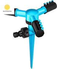Garden Sprinklers Rotating Lawn Water Sprinkler Adjustable 360 Degree Automatic