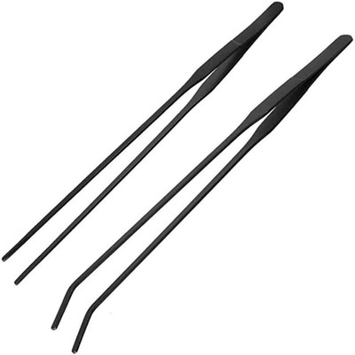 15'' Reptile Stainless Steel Long Tweezers Feeding Tongs, Lizards Snake Gecko ...