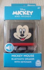Bitty Boomers DISNEY MICKEY MOUSE Bluetooth Speaker with Keychain - New