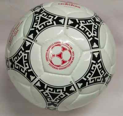 RARE Adidas red stamp Azteca Mexico Official World Cup 1986 Soccer