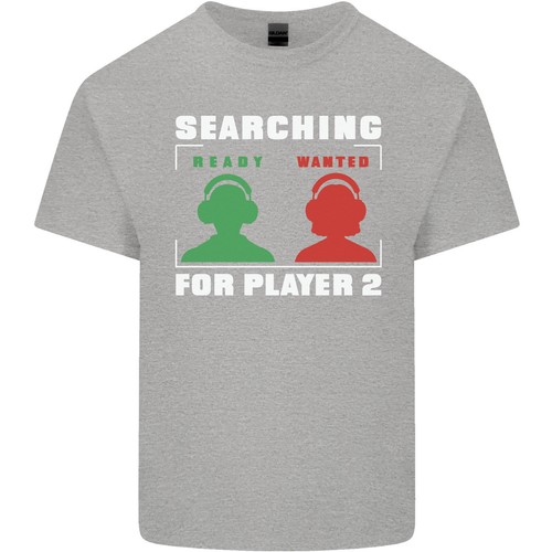 Player Two Wanted Funny Singles Day Gaming Mens Light Cotton T-Shirt - Picture 5 of 31