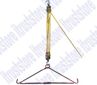 440 Lb Gambrel And Pulley Pully Hoist Set For Deer Hunting Lifting Hanging Tool 440 Lb Gambrel And Pulley Pully Hoist Set For Deer Hunting Lifting Hanging Tool