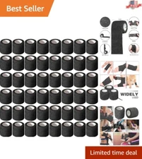 Comfortable Self-Adhering Athletic Tape - 64 Rolls for Sports & Pet Care