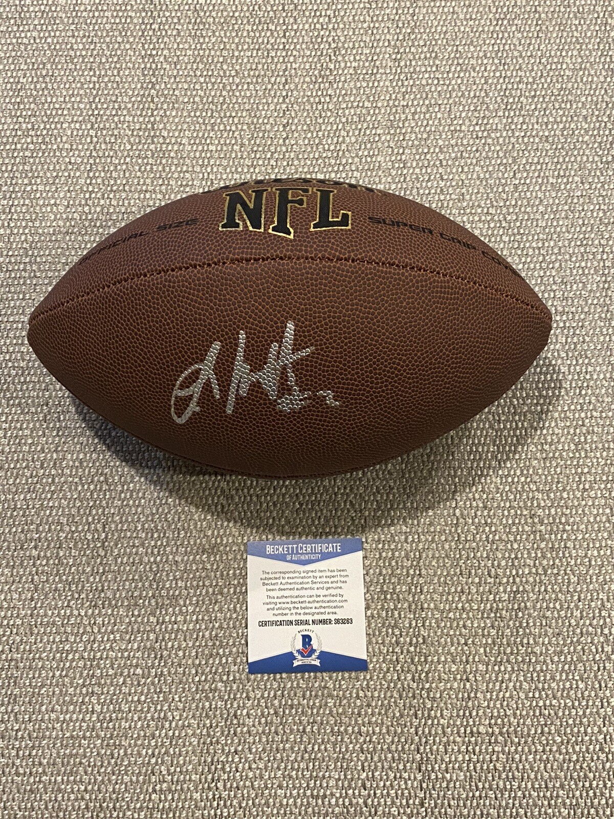 BECKETT COA! LAVISKA SHENAULT Signed Autographed Colorado Buffaloes Football 