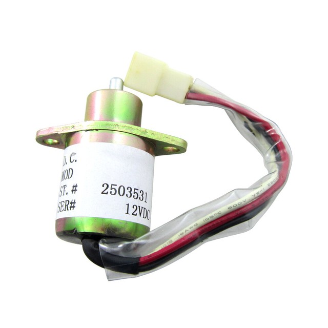 2503531 Diesel Fuel Solenoid Valve for Yanmar Excavator eBay