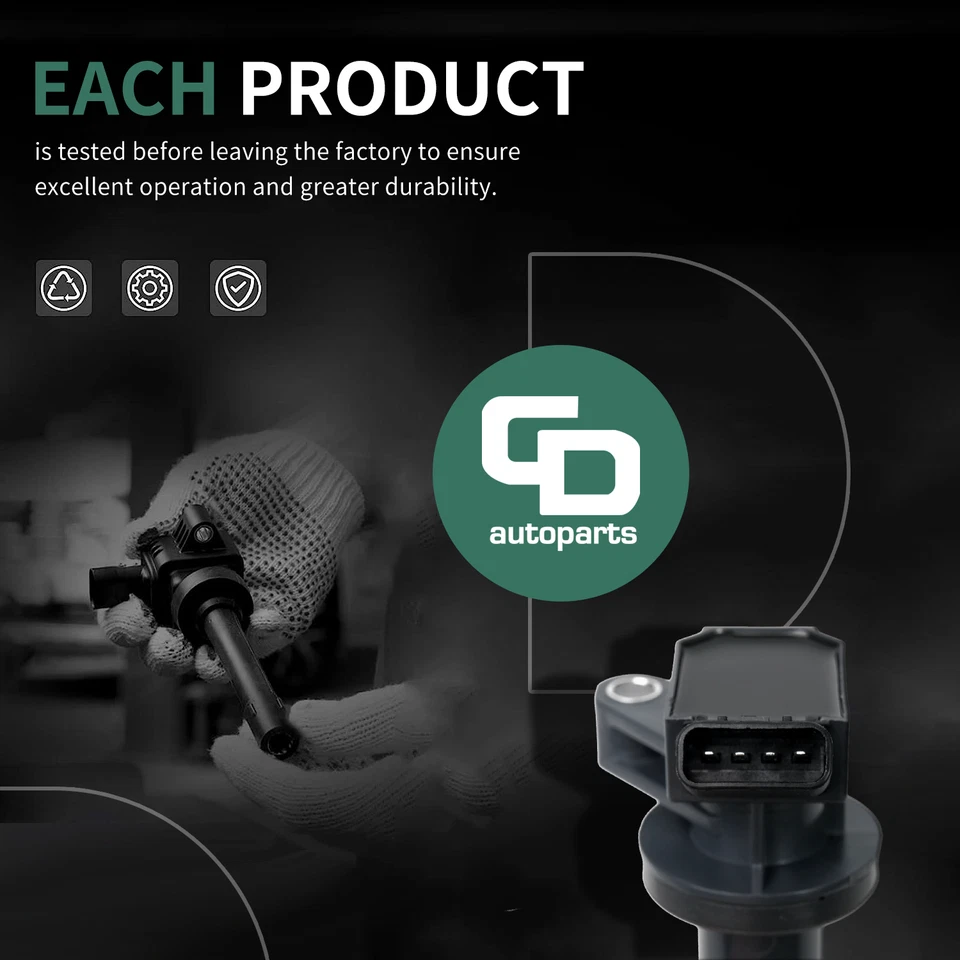 Bujía de bobina de encendido OEM para Toyota Corolla Celica Matrix Chevy Pontiac de 1,8 L Foto 3 de 4