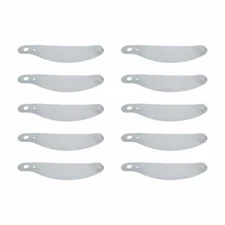 Ultra Shield 01280 Clear Curved 2 mm Thick Bell Helmet Shield Tear Off 200 pc