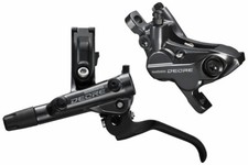 Shimano Deore BL-M6100/BR-M6120 Disc Brake and Lever - Front, Hydraulic, Resin P