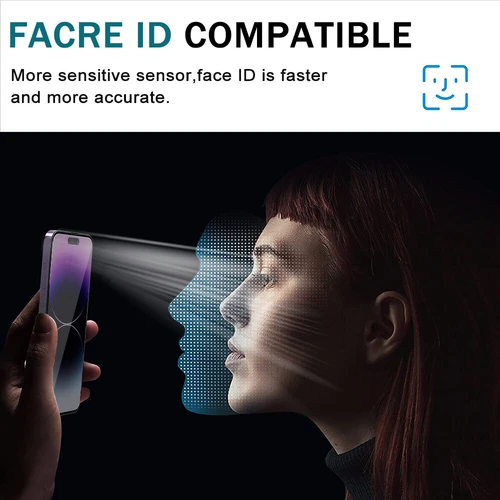 1/2 Pack For iPhone 15/15Pro Max/15+ Anti-Spy Privacy Glass Screen Protector - Picture 7 of 8