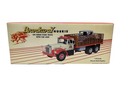 1st Gear Brockway Huskie 200 Series Stake Truck with Cab Load 1/34 Mack Trucks