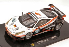 1:43 Scale Hot Wheels Ferrari 458 Italia GT2 Diecast Racing LM