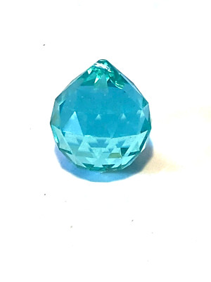 New/Old stock 20mm Swarovski Strass Crystal 8550 Aqua/Teal SUNCATCHER PRISM