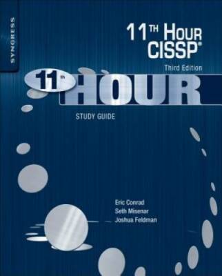 Eleventh Hour CISSPÂ , Third Edition: Study Guide - Paperback - GOOD