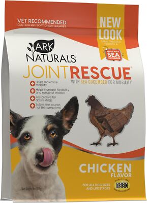 ARK Naturals Joint Rescue Sea Mobility Chicken Jerky Strips 9 Ounce for Pets