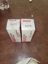 RCA 5675 Tubes Lot Of Two.