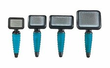 Professional Ergonomic Teal Slicker Brushes for Dog Grooming Brush Choose Size