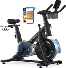 MERACH Heimtrainer Fahrrad mit Magnetischem Widerstand Leises Bremsbelag