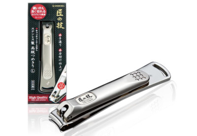 Green Bell Takumi Stainless Finger and Toe nail Clipper Size L G-1114 JAPAN
